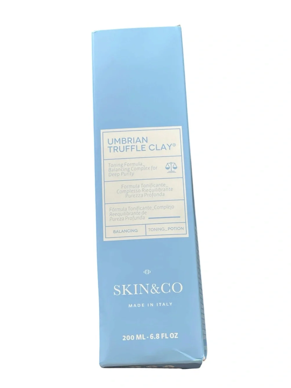 NEW SKIN&CO ROMA Umbrian Truffle Clay Detox Toning Formula 200ml Full Size
